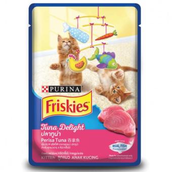 Gambar FRISKIES Kitten Wet Tuna Delight (Pouch) 80 g