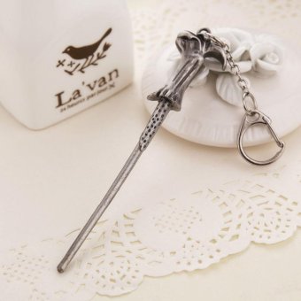 Funny Hermione Harry Potter Magic Wand Metal Key Chain Ring Xmas Gift - intl  