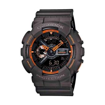 Gambar G Shock GA 110TS   Jam Tangan Pria   Abu abu   Resin band