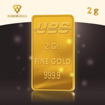Gambar Gold Logam Mulia Emas UBS Untung Bersama Sejahtera 2 Gram