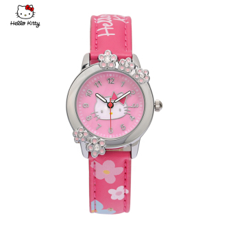 Gambar Hello Kitty lucu KT sekolah dasar gadis Shi Ying jam tangan jam tangan anak anak