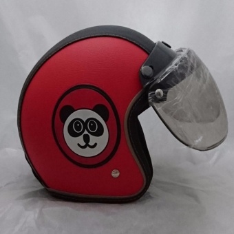 Gambar Helm Bogo anak Sapi Black red