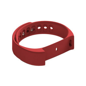 Gambar I5 merah gelang pintar jam tangan dengan