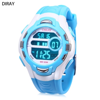 Date Source · DIRAY DR 202 Children Digital Watch LED Alarm Chronograph Calendar .
