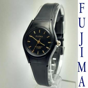 Gambar Jam tangan casual  Fujima Original   Analog jarum   Hitam