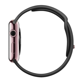 Jam Tangan LED - Jam Tangan Pria Dan Wanita - Strap Karet - Hitam Emas Pink - Apple_Black_RoseGold Agustus 2018 - 2 Jam Tangan LED - Jam Tangan Pria dan Wanita - Strap Karet - Hitam Emas Pink - Apple_Black_RoseGold - 2