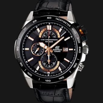 Gambar Jam Tangan Pria Casio Edifice EFR 520L 1AV Strapp Leather