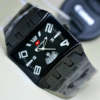 Jam Tangan Swiss-Army-Dimension-Strap Rantai  