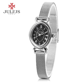 Gambar Julius JA   568 Women Quartz Watch Oval Case Slender Strap Female Wristwatch   intl