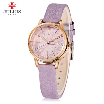 JULIUS JA - 944 Women Quartz Watch Concise Style Genuine Leather Band Wristwatch - intl  