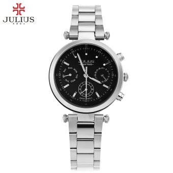 JULIUS JAL - 029 Women Quartz Watch Water Resistance Sub-dials Luminous Pointer Wristwatch - intl  