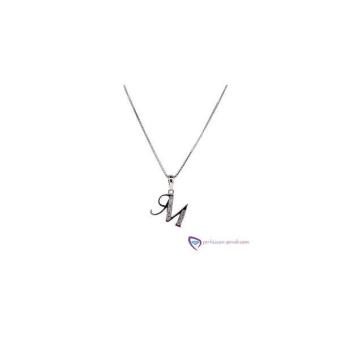 Kalung Inisial Huruf Silver 925 Sterling Silver 925 KL M  