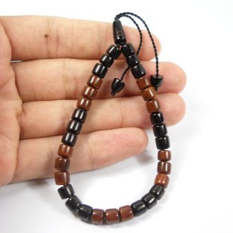 Kaukah Gelang Kokka Mardjan Tasbih - Hitam Coklat | Lazada