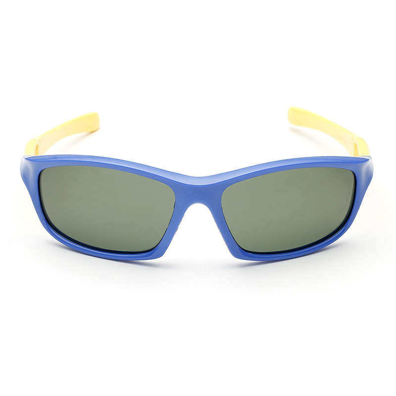 Kid's Polarized Sunglasses Anak Perempuan dan Anak Laki-laki Eyewears dengan 3 Pcs Aksesoris (Biru)-Intl