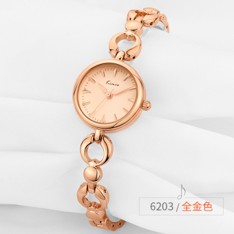 Gambar Kimio Korea Fashion Style paku keling perempuan skala jam tangan gelang Shishang jam tangan wanita