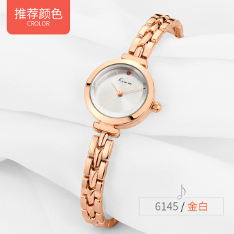 Gambar Kimio Korea Fashion Style perempuan unik jam disk jam tangan gelang jam tangan wanita