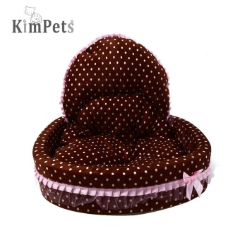 Gambar Kimpets Soft Washable Lace Pet Dog Cat Bed House Nest Pad   intl