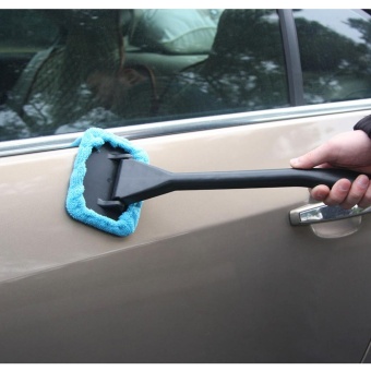 Gambar KKmoon New Microfiber Auto Window Cleaner Windshield Fast EasyShine Brush Handy Washable Cleaning Tool   intl