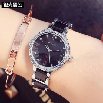 Gambar Korea Fashion Style berlian setengah baya jam tangan wanita