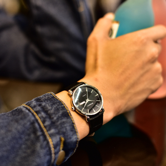 Gambar Korea Fashion Style mekanik Shi Ying jam jam tangan Couple