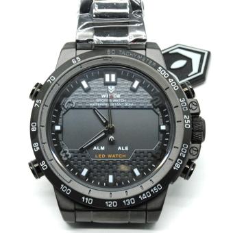 KSM Weide Sport Watch Stainless Steel 30M Water Resistance - WH6102 Berkualitas  