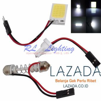 Gambar LED Kabin   Plafon Mobil COB 18 Titik   Putih