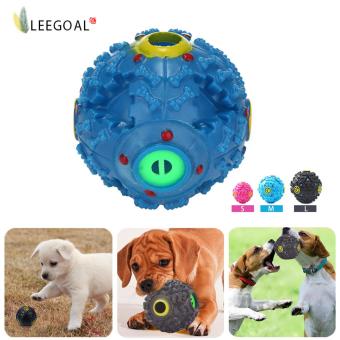 Gambar Leegoal Pet Dog Squeaky Ball Made Of Tough Plastic To Train Dog IQ With Food Dispenser Slim For Dogs And Cat (M)