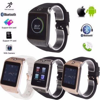 LG118 Smart Watch 1.5" Waterproof NFC Bluetooth Phone Mate For iPhone 7 Samsung - intl  