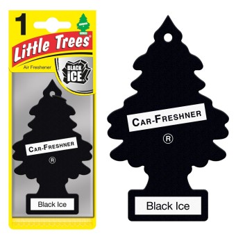 Gambar Little Trees Car Freshner   Pengharum Mobil Rasa Black Ice