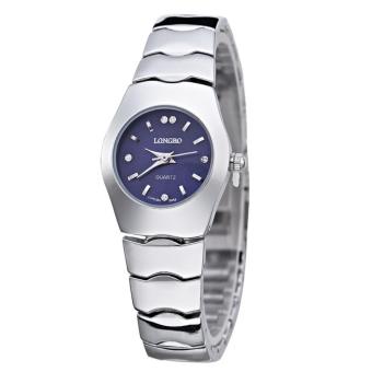 LONGBO Fashion Couple alloy Belt Sport Business Quartz Square Watch Wristwatches S056 - intl  