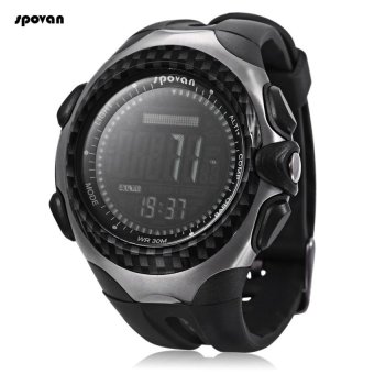 Mingo Military Digital Climbing Mountaineering Watch ThermometerAltimeter Multifunction Wristwatch for Outdoor Sports - intl  