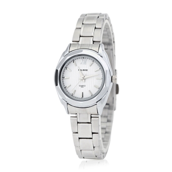 MiniCar KALBOR 5001 Business Female Quartz Watch with Stainless Steel Strap White(Color:White) - intl  