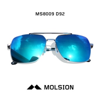 Gambar Molsion ms8009 dapat disesuaikan miopia kacamata hitam kacamata terpolarisasi kaca mata