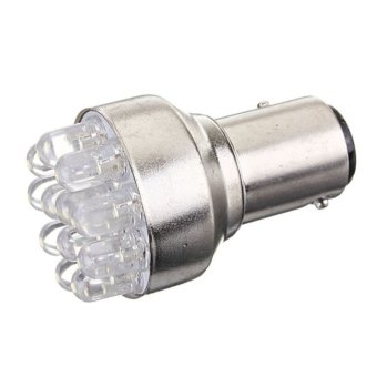 Gambar Moonar 2pcs 1157 BAY15D Globes 12 White LED Brake Turn Stop Tail Light Lamp Light   intl