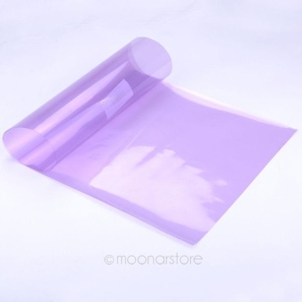 Gambar Moonar Waterproof Self adhesive Car Light Headlight Taillight Tint Film Membrane Sticker 30cm*60cm (Purple)   intl