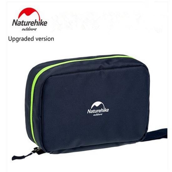 Naturehike Perjalanan Aksesoris Unisex Multifungsi Travel Cosmetic Bag Outdoor Penyimpanan Tas Biru Tua-Internasional