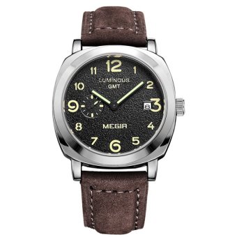 Niudun MEGIR men watch sports watch waterproof watch male table1046 (silver)(Not Specified)(OVERSEAS) - intl  