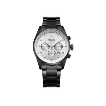 Niudun MEGIR Mens waterproof watch quartz watch big dial luminousfashion sports watch 2010 (white)(Not Specified)(OVERSEAS) - intl  