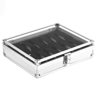 Jual O 12 kisi kisi mesin jam pameran perhiasan kotak penyimpanan
aluminium Square kasus baru Online Terbaik