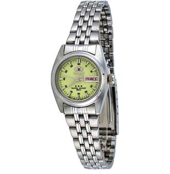 Orient #FNQ1W003R Women's 3 Star Stainless Steel Luminous Dial Automatic Watch - intl  