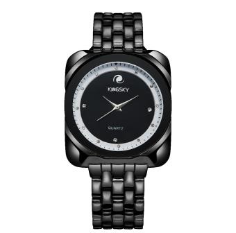 oxoqo Kingsky watch wholesale business in Southeast Asia watches quartz watch women's watches manufacturers direct sales (Black)  