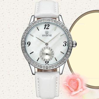 oxoqo SKONE brand 2015 new diamond watches independent fashion lady watches a small dial on behalf of (White)  