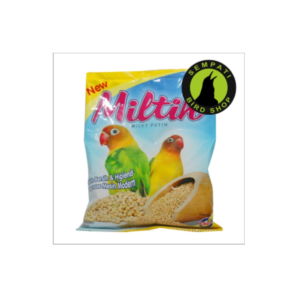 Cheap online Pakan Burung Lovebird Miltih (Milet Putih) Kemasan Plastik Ebod Jaya