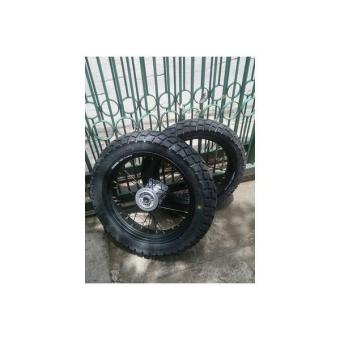 Gambar Paket Ban Set Supermoto Enduro Dual Purpose