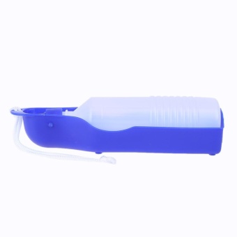 Pet Supply Travel Portable Water Bowl Bottle Drinking Fountain(Blue) - Intl Juni 2018 - 4 Pet Supply Travel Portable Water Bowl Bottle Drinking Fountain(Blue) - intl - 4