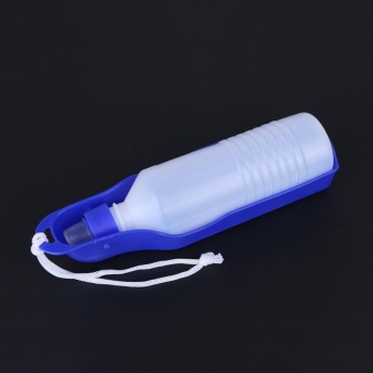 Pet Supply Travel Portable Water Bowl Bottle Drinking Fountain(Blue) - Intl Juni 2018 - 3 Pet Supply Travel Portable Water Bowl Bottle Drinking Fountain(Blue) - intl - 3