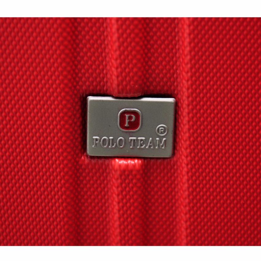 Polo Team Tas Koper Hardcase Kabin Size 20 inch 005 Merah .