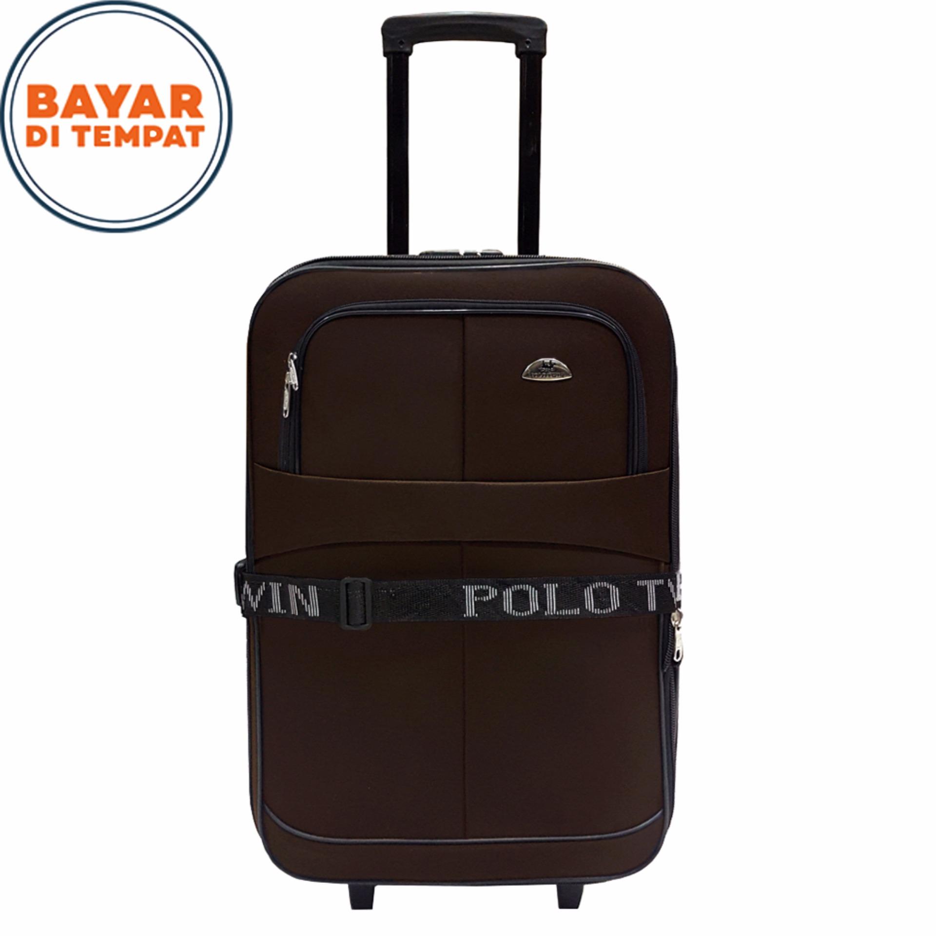 Polo Twin Koper Bahan Ukuran 24 Inchi 1301-24 Expandable Import - Coffee