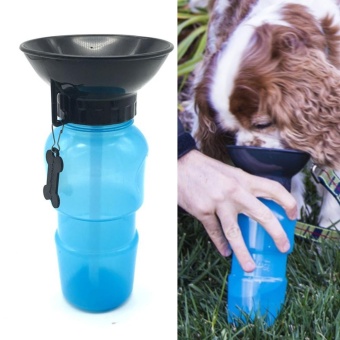 Gambar Portable Auto Dog Mug Pet Dog Out Drinking Water Cup Bowl FeederSushi Tools   intl