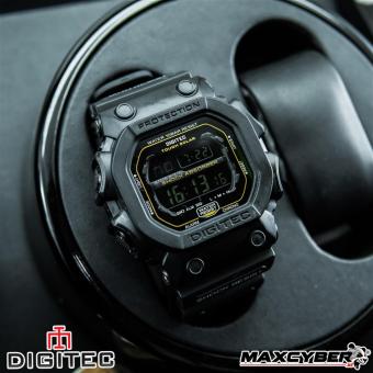 Gambar PROMO Digitec Monster DG 2012T Original Anti Air   Jam Tangan Pria Sporty Casual   Black Gold